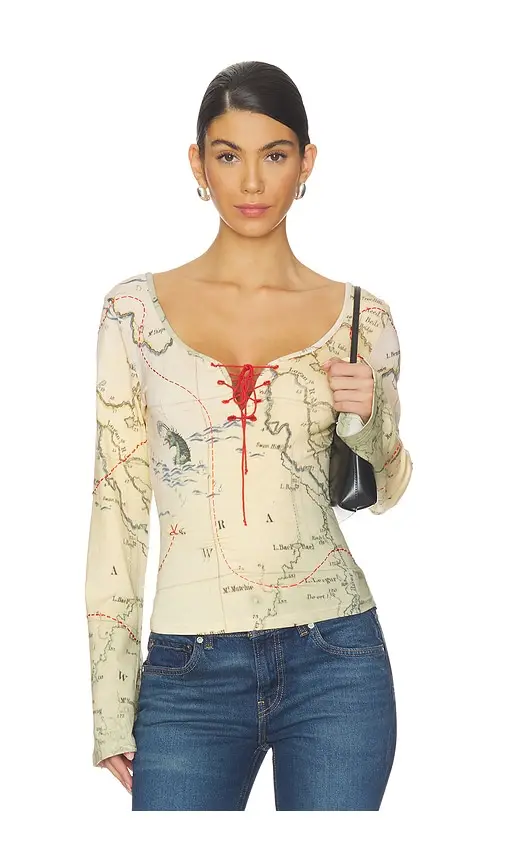 Tyler McGillivary Saylor Long Sleeve Top | Image 1 Tyler McGillivary Saylor Long Sleeve Top | Image 1