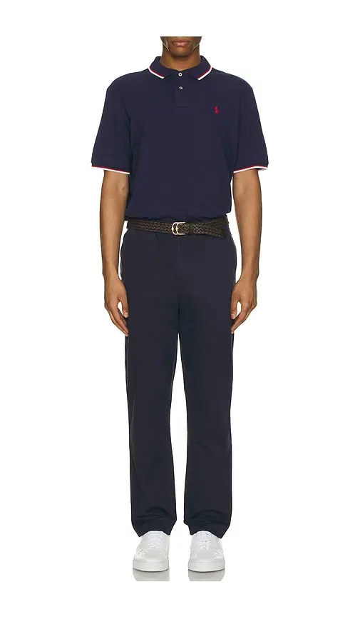 Polo Ralph Lauren Tipped Mesh Classic Polo | Thumbnail 2 Polo Ralph Lauren Tipped Mesh Classic Polo | Thumbnail 2