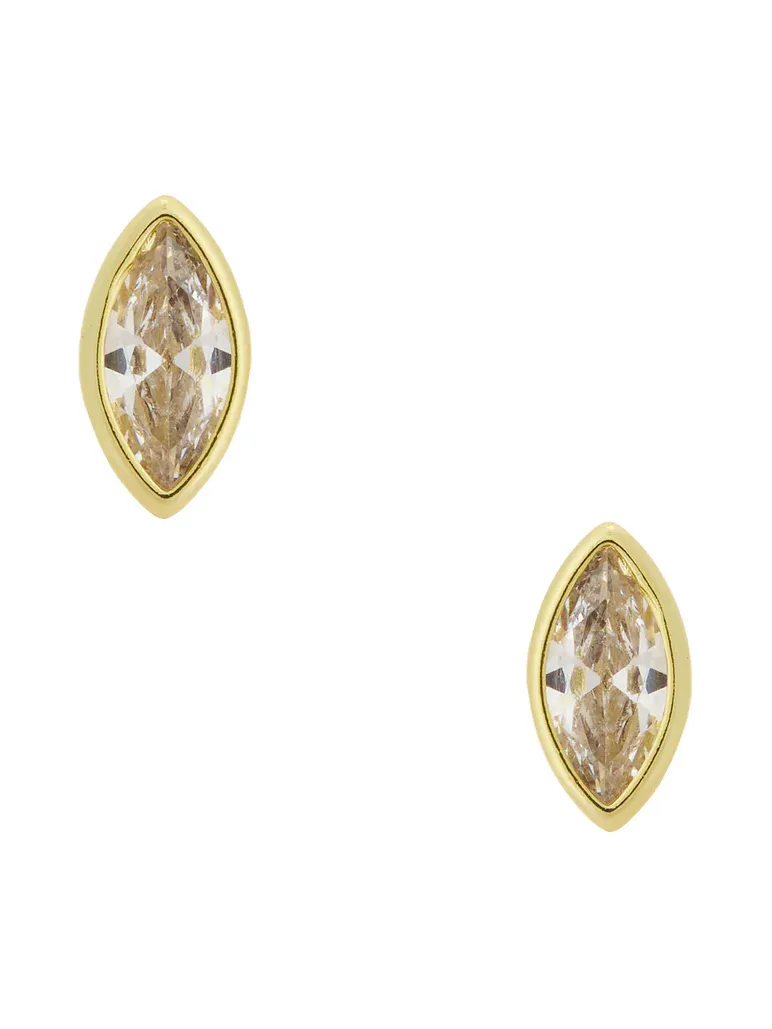 Marquise Bezel Stud