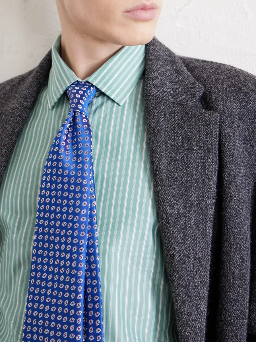 Charvet 8.5cm Silk-Jacquard Tie - Men | Thumbnail 3 Charvet 8.5cm Silk-Jacquard Tie - Men | Thumbnail 3