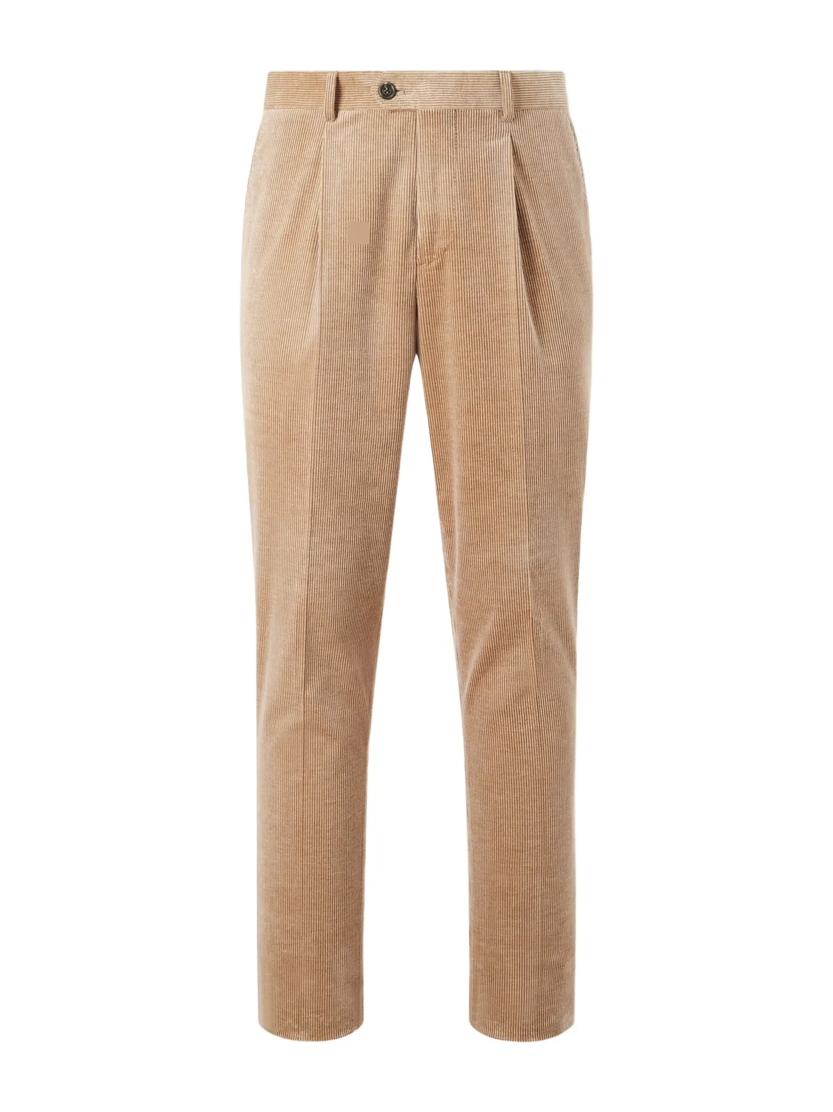 Straight-Leg Pleated Cotton-Blend Corduroy Trousers - Men Straight-Leg Pleated Cotton-Blend Corduroy Trousers - Men