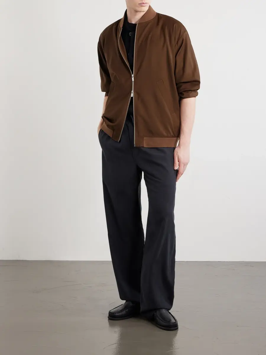 Barena Gabier Virgin Wool Bomber Jacket - Men | Thumbnail 2