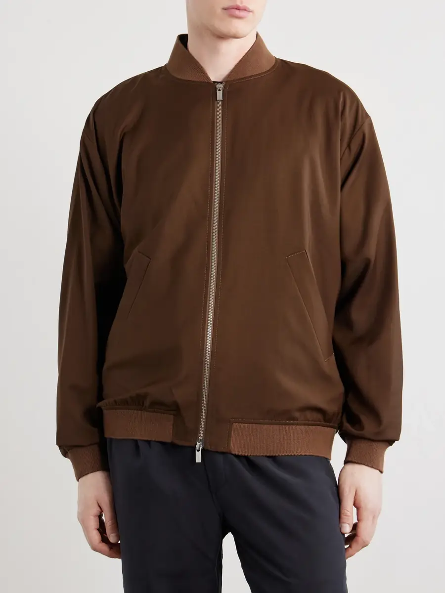 Barena Gabier Virgin Wool Bomber Jacket - Men | Thumbnail 3