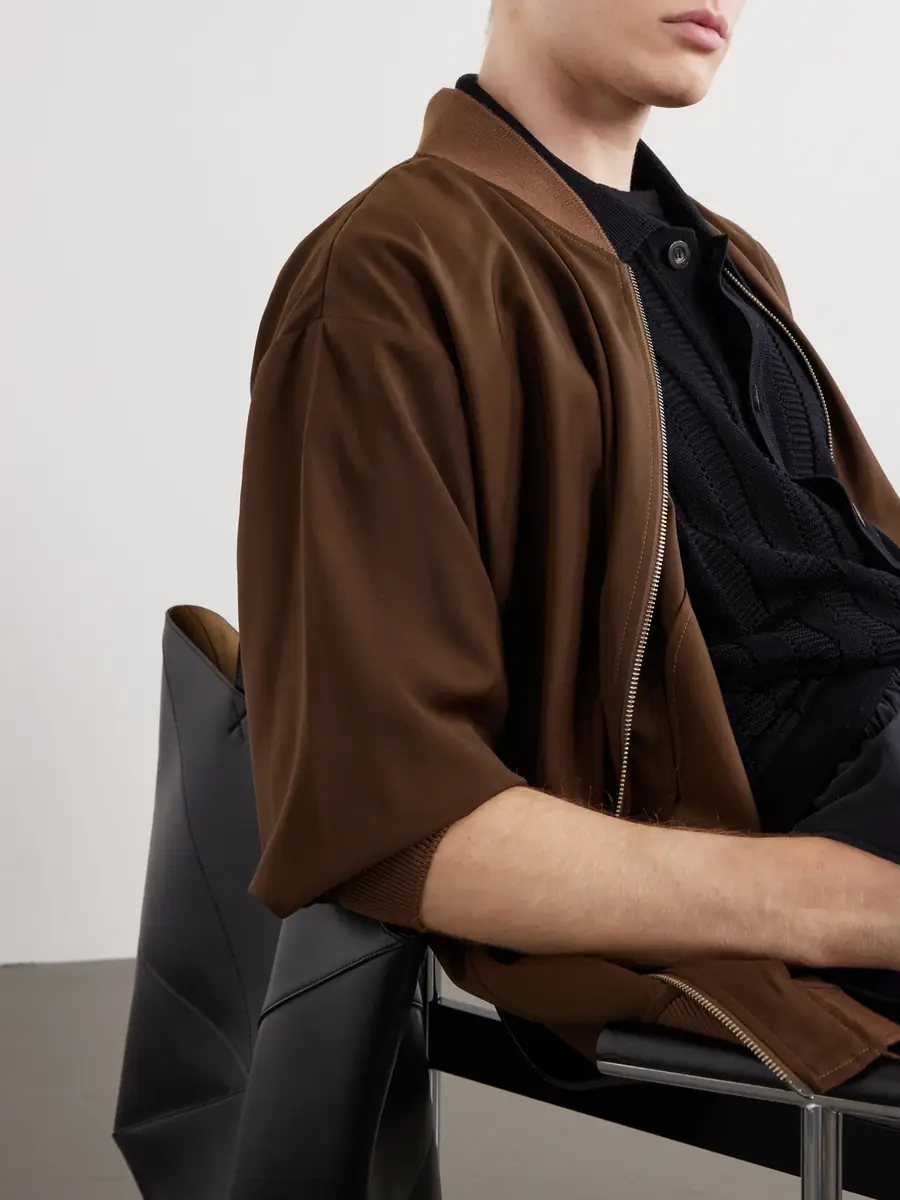 Barena Gabier Virgin Wool Bomber Jacket - Men | Thumbnail 5