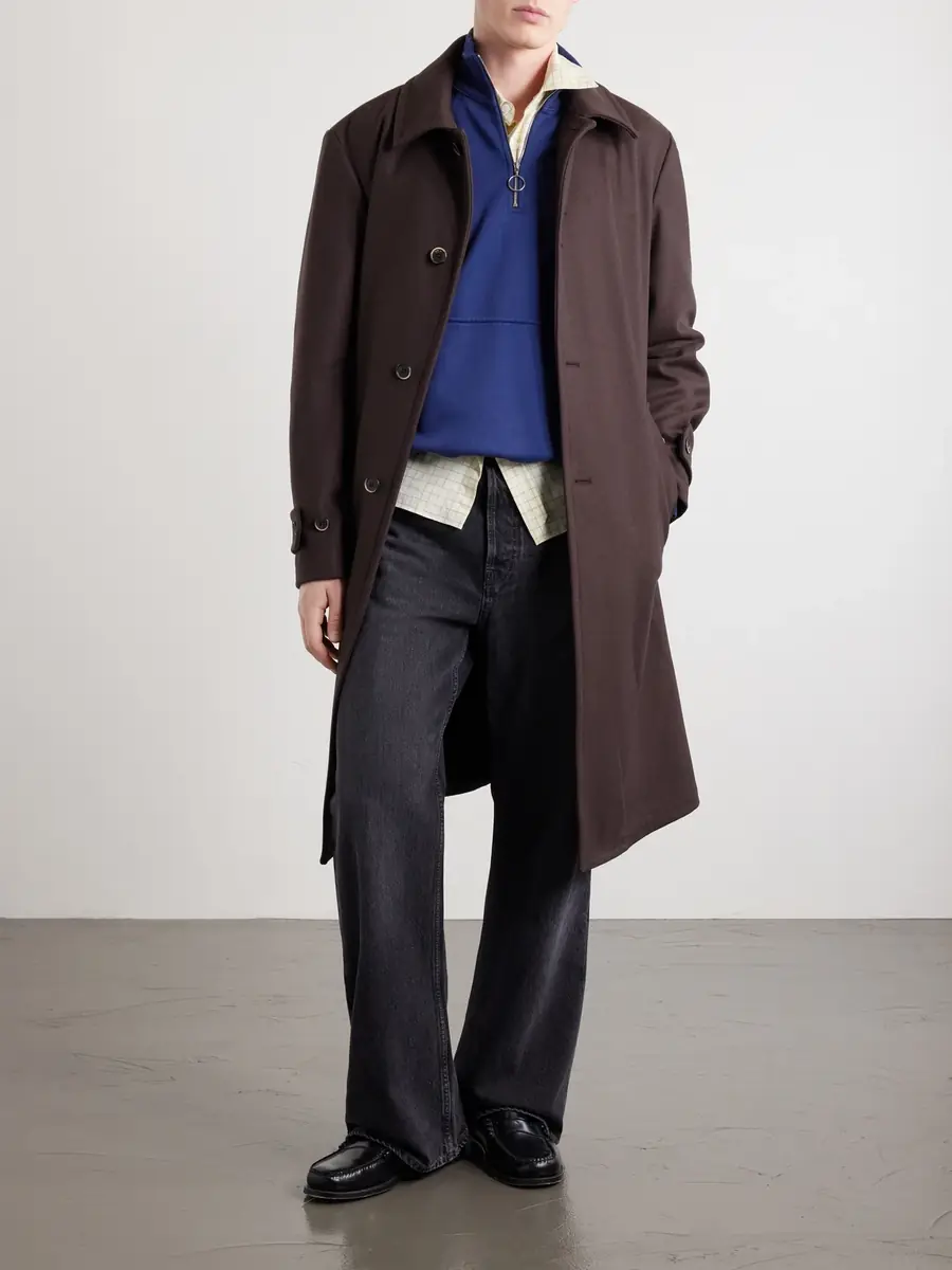 Barena Belted Wool-Blend Coat - Men | Thumbnail 2