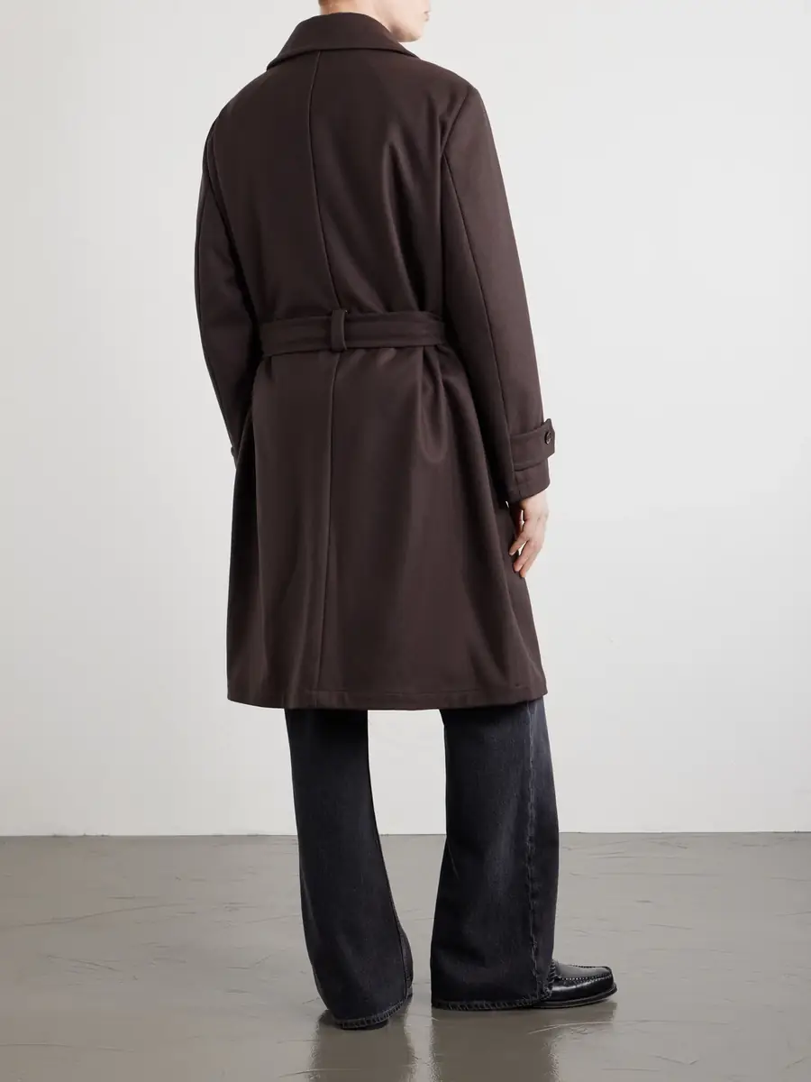 Barena Belted Wool-Blend Coat - Men | Thumbnail 4