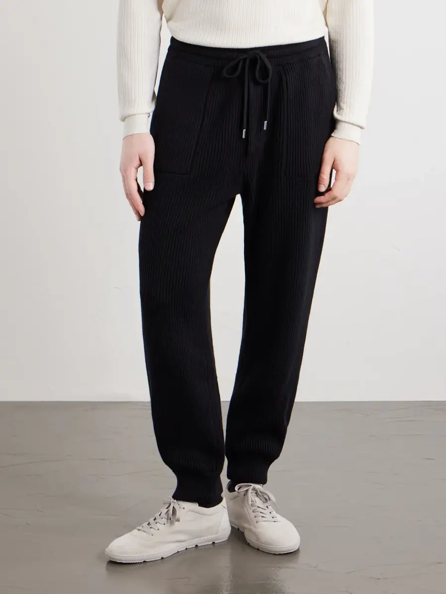Brunello Cucinelli Cashmere Drawstring Sweatpants - Men | Thumbnail 3 Brunello Cucinelli Cashmere Drawstring Sweatpants - Men | Thumbnail 3