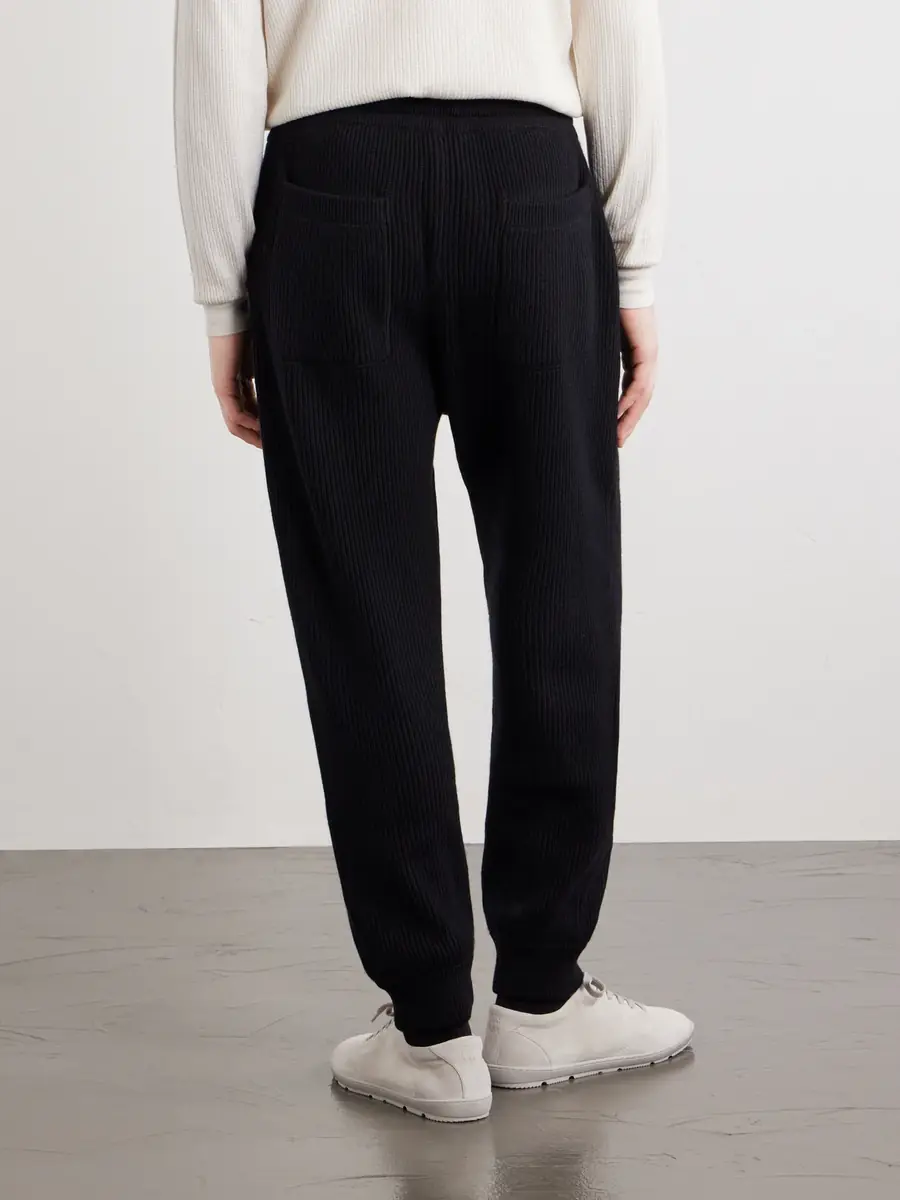 Brunello Cucinelli Cashmere Drawstring Sweatpants - Men | Thumbnail 4 Brunello Cucinelli Cashmere Drawstring Sweatpants - Men | Thumbnail 4