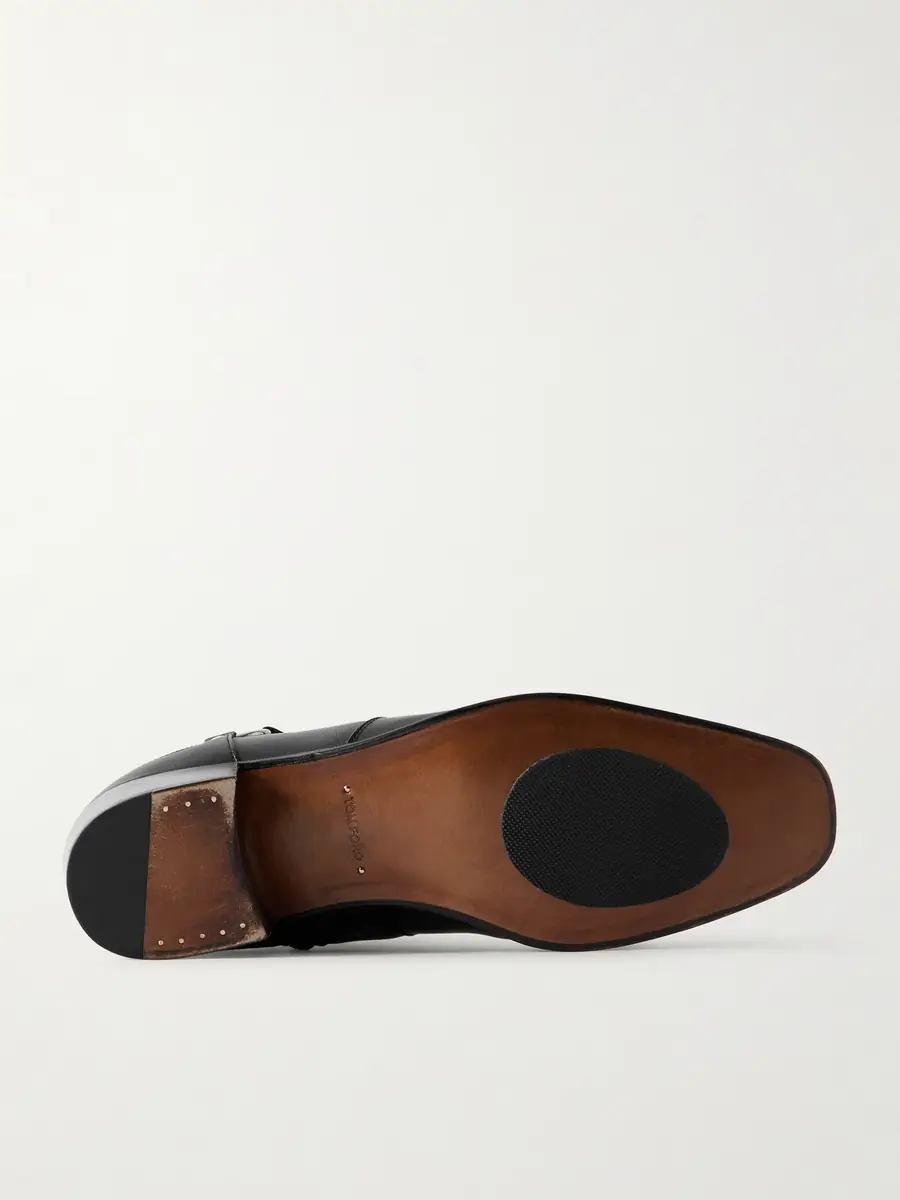 Tom Ford Clint Embellished Leather Boots - Men | Thumbnail 3