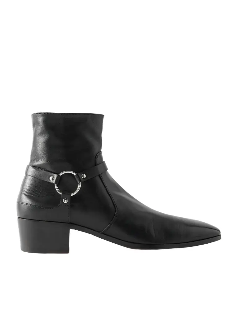 Tom Ford Clint Embellished Leather Boots - Men | Image 1 Tom Ford Clint Embellished Leather Boots - Men | Image 1
