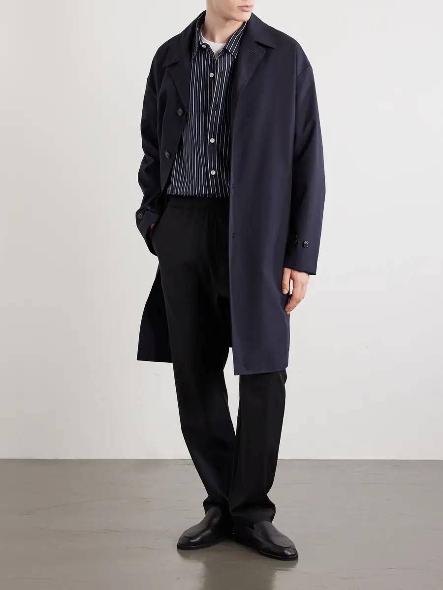 Barena Riobarbo Straight-Leg Virgin Wool Drawstring Trousers - Men | Thumbnail 2 Barena Riobarbo Straight-Leg Virgin Wool Drawstring Trousers - Men | Thumbnail 2