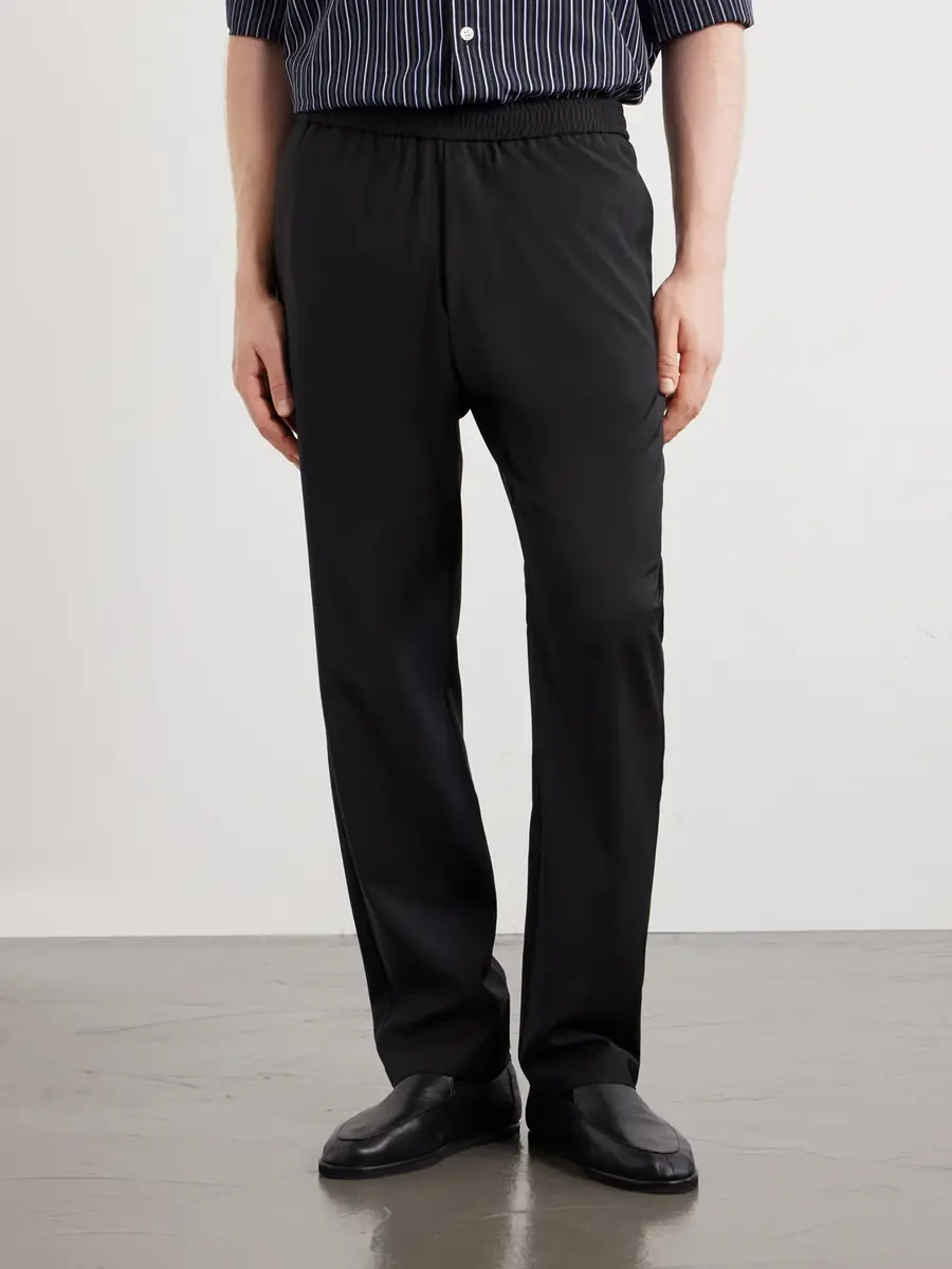 Barena Riobarbo Straight-Leg Virgin Wool Drawstring Trousers - Men | Thumbnail 3 Barena Riobarbo Straight-Leg Virgin Wool Drawstring Trousers - Men | Thumbnail 3