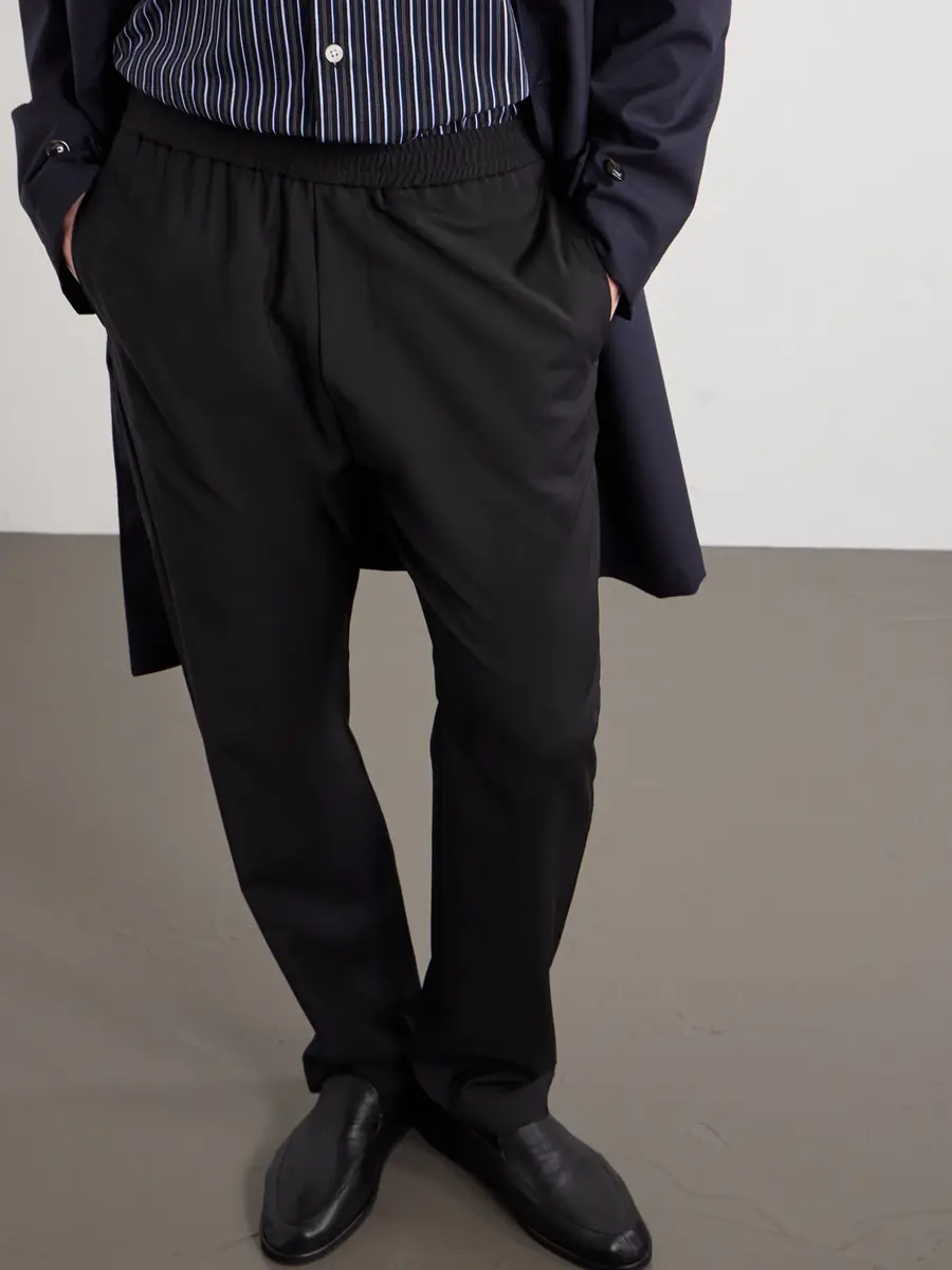 Barena Riobarbo Straight-Leg Virgin Wool Drawstring Trousers - Men | Thumbnail 5 Barena Riobarbo Straight-Leg Virgin Wool Drawstring Trousers - Men | Thumbnail 5