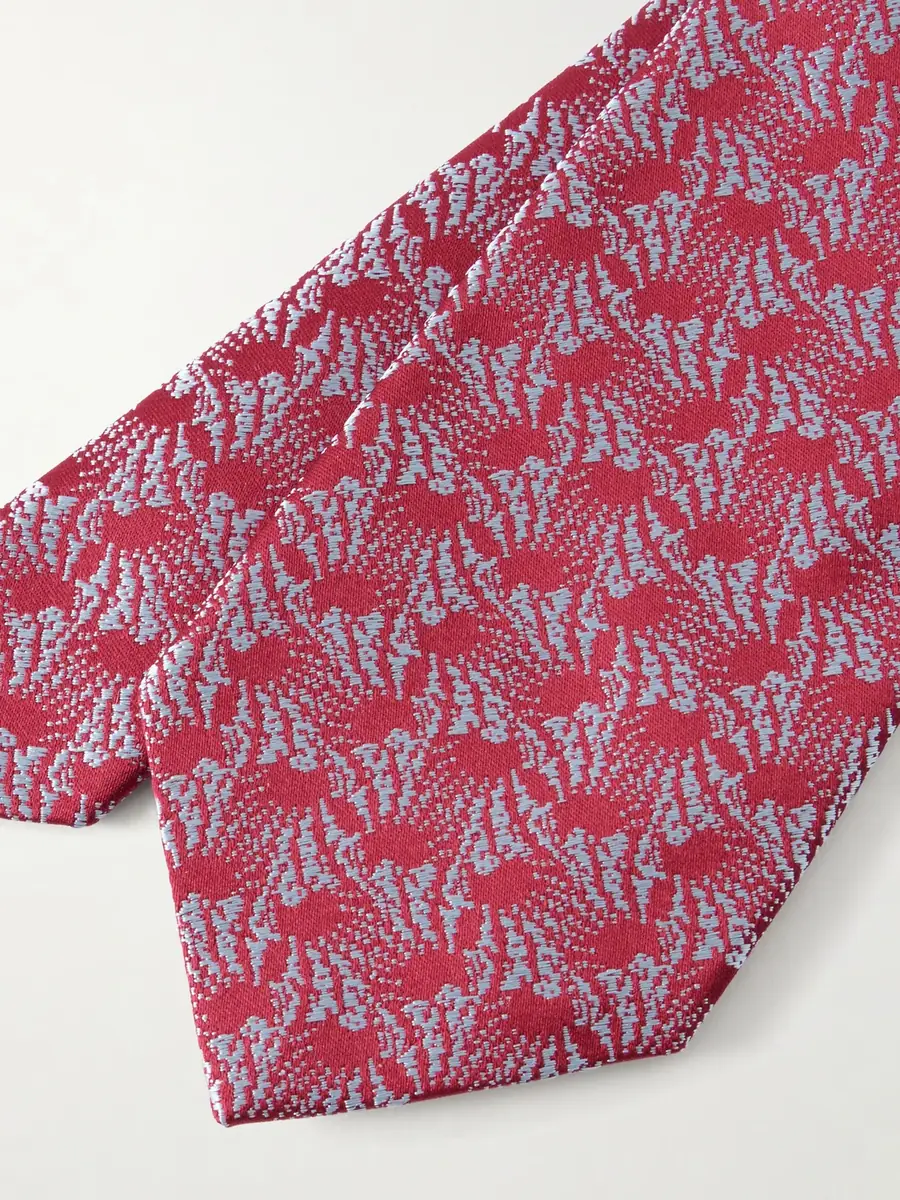 Charvet 8.5cm Silk-Jacquard Tie - Men | Thumbnail 4 Charvet 8.5cm Silk-Jacquard Tie - Men | Thumbnail 4