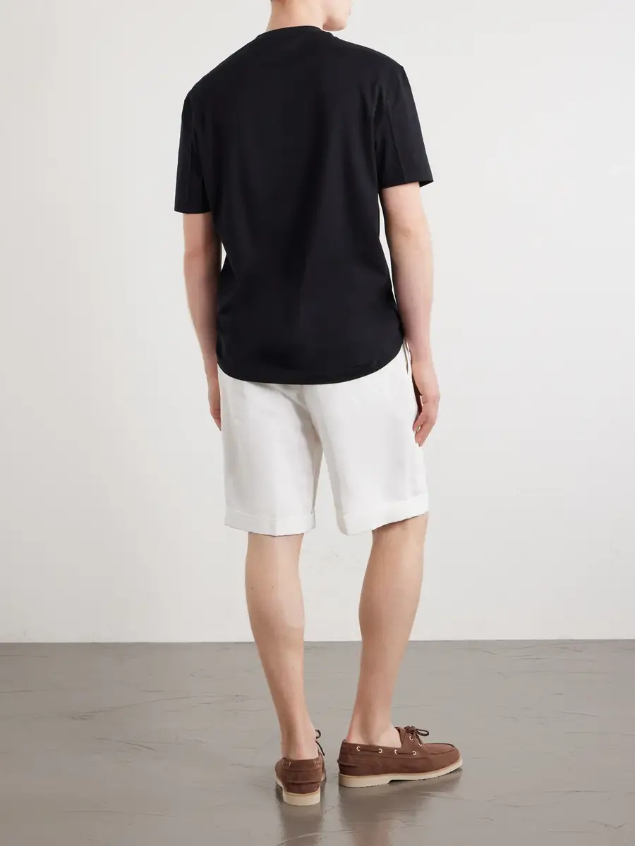 Brunello Cucinelli Slim-Fit Cotton-Jersey T-Shirt - Men | Thumbnail 4 Brunello Cucinelli Slim-Fit Cotton-Jersey T-Shirt - Men | Thumbnail 4