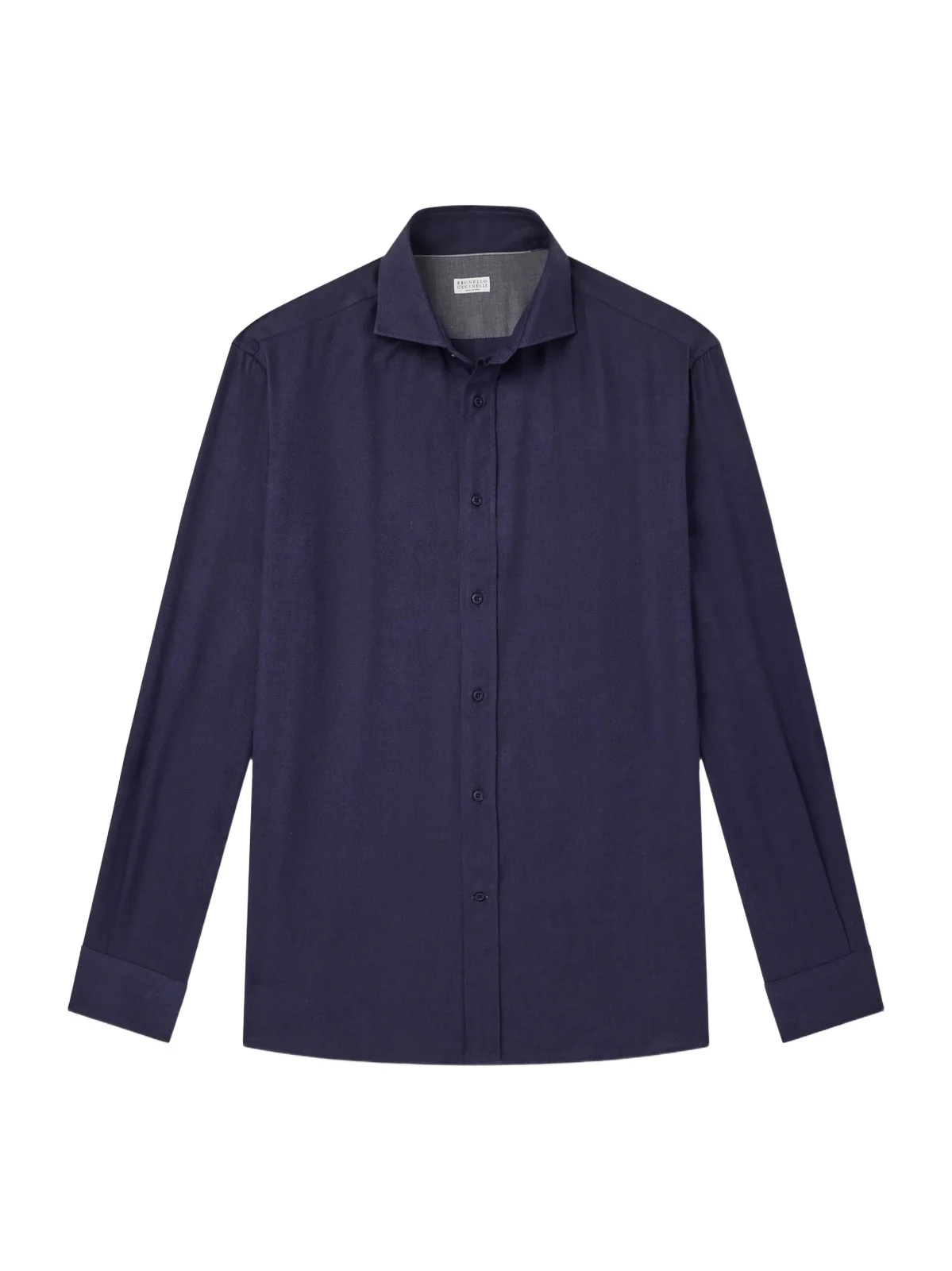 Brunello Cucinelli Herringbone Cotton and Lyocell-Blend Shirt - Men