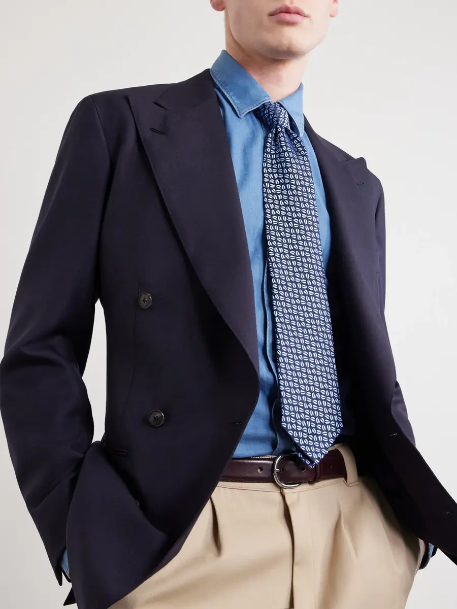 Charvet 8.5cm Silk-Jacquard Tie - Men | Thumbnail 2 Charvet 8.5cm Silk-Jacquard Tie - Men | Thumbnail 2