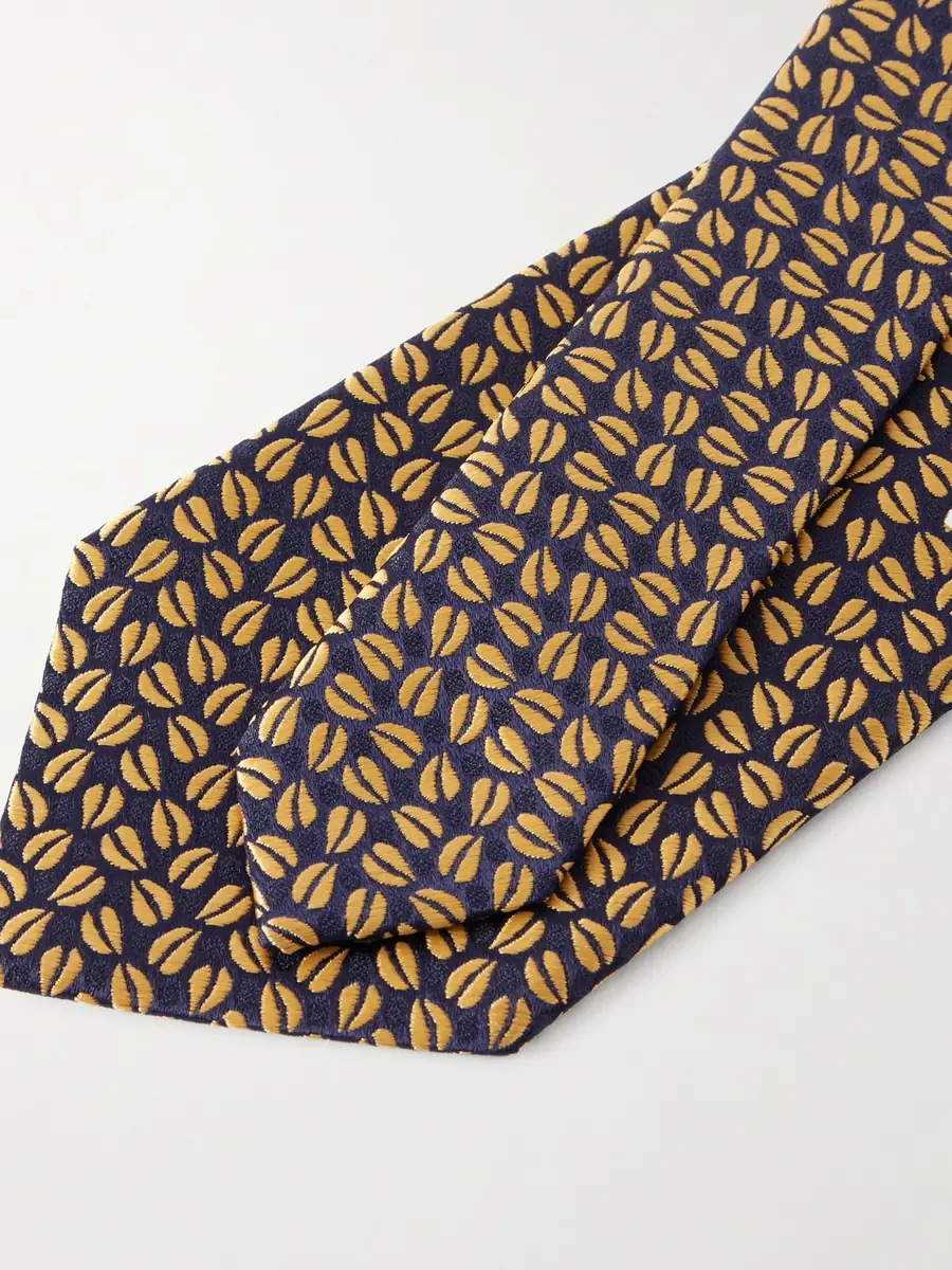 Charvet 8.5cm Silk-Jacquard Tie - Men | Thumbnail 4 Charvet 8.5cm Silk-Jacquard Tie - Men | Thumbnail 4