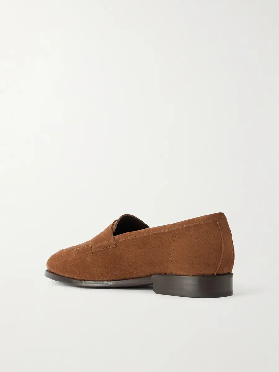 MORJAS Suede Penny Loafers - Men | Thumbnail 3 MORJAS Suede Penny Loafers - Men | Thumbnail 3