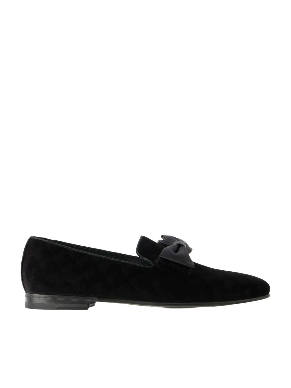 Manolo Blahnik Rufus Bow-Detail Quilted Velvet Loafers - Men