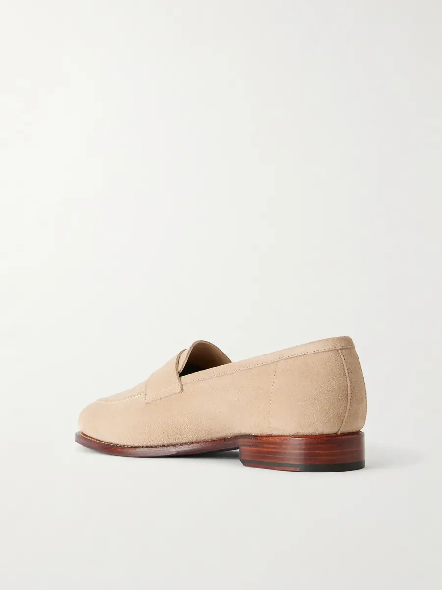 MORJAS Suede Penny Loafers - Men | Thumbnail 3