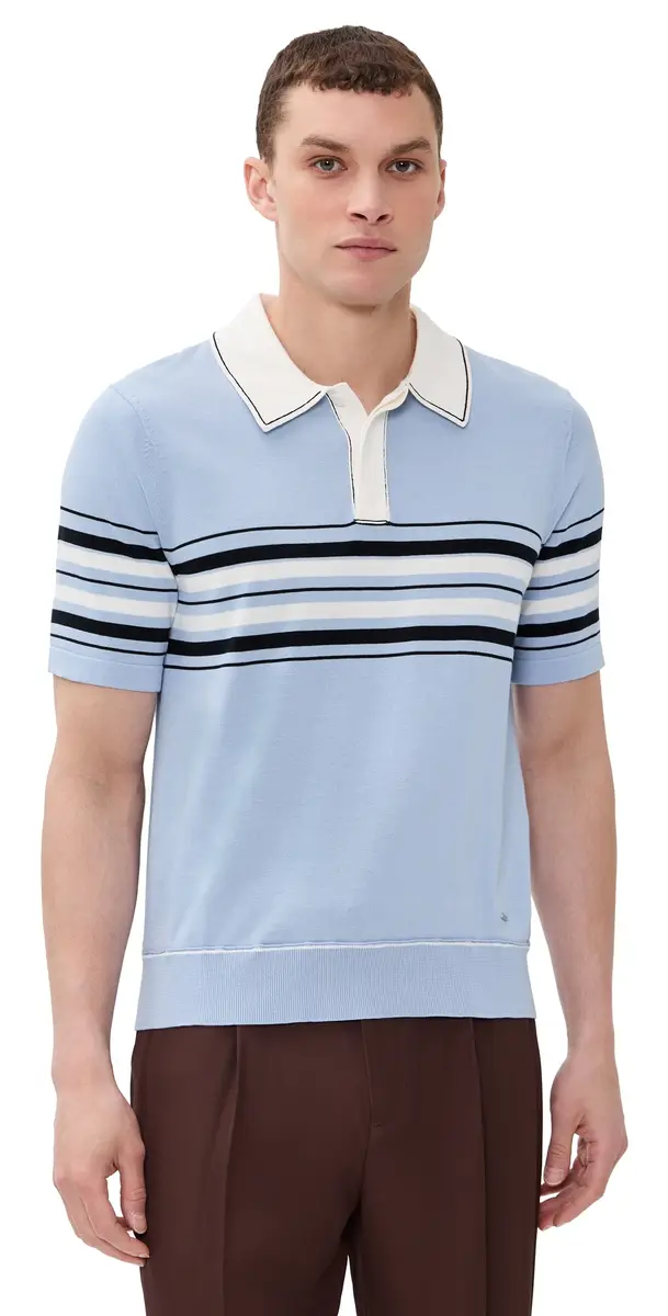Simkhai Brandon Popover Periwinkle ky Multi | Image 1 Simkhai Brandon Popover Periwinkle ky Multi | Image 1