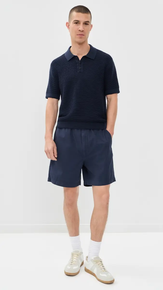 Madewell Short Sleeve Stitch Interest Polo | Thumbnail 5 Madewell Short Sleeve Stitch Interest Polo | Thumbnail 5