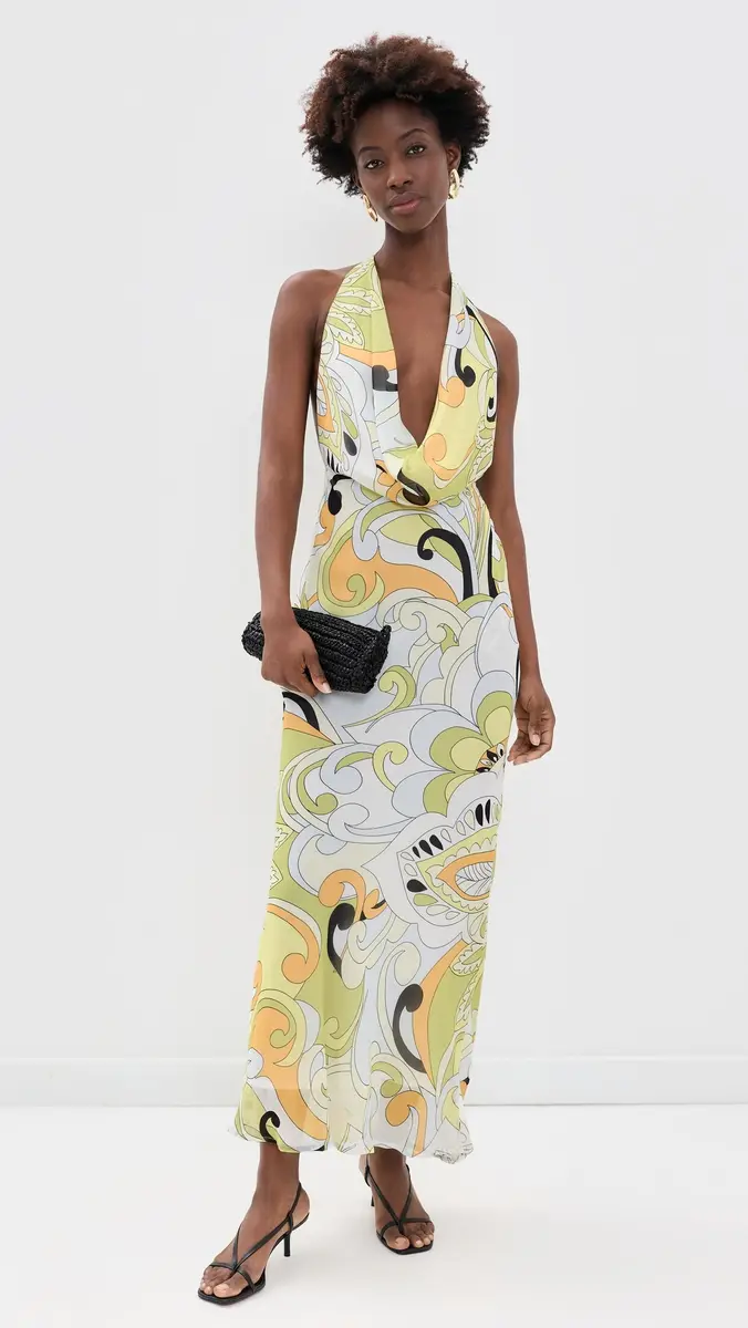 Runaway The Label Lexie Plunge Maxi Dress | Thumbnail 2 Runaway The Label Lexie Plunge Maxi Dress | Thumbnail 2