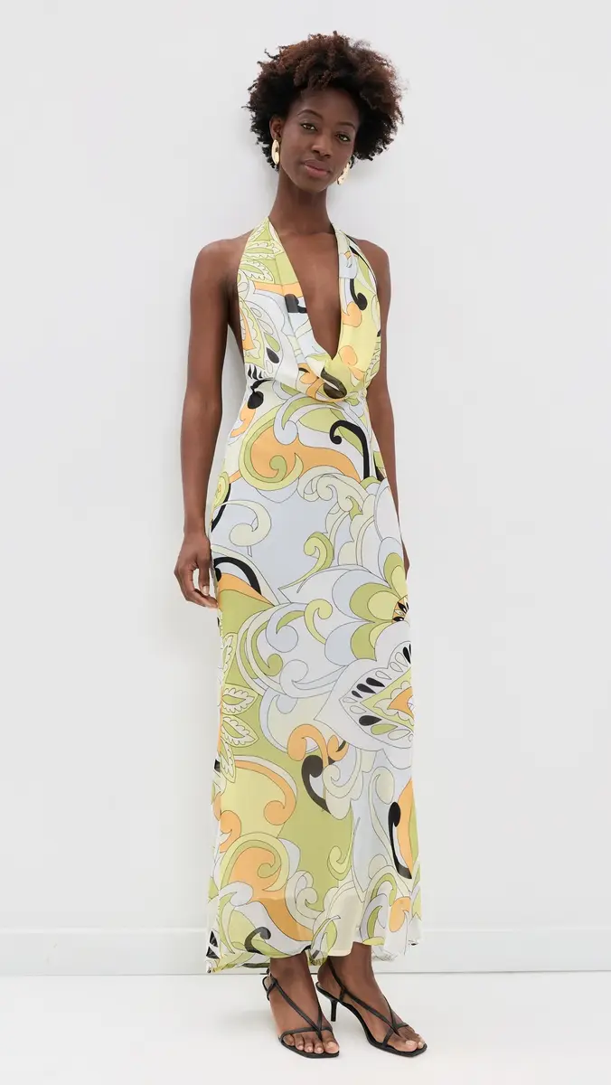 Runaway The Label Lexie Plunge Maxi Dress | Thumbnail 5 Runaway The Label Lexie Plunge Maxi Dress | Thumbnail 5