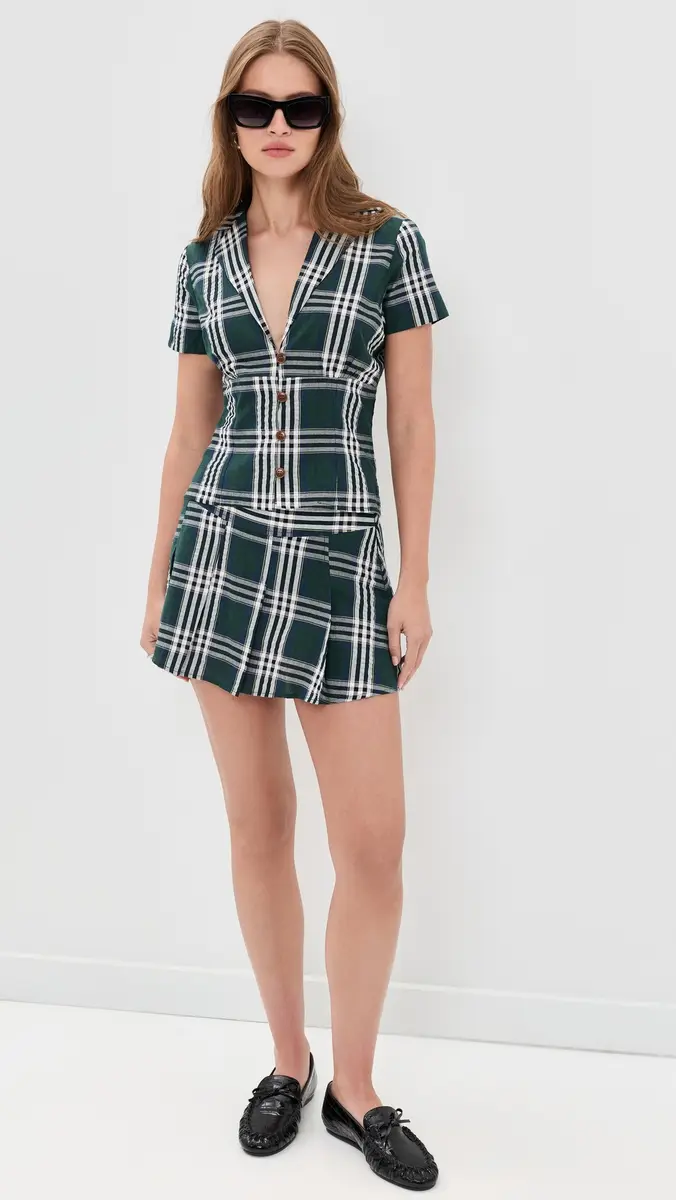 Rowing Blazers Plaid Cotton Little Button Down Shirt | Thumbnail 5 Rowing Blazers Plaid Cotton Little Button Down Shirt | Thumbnail 5