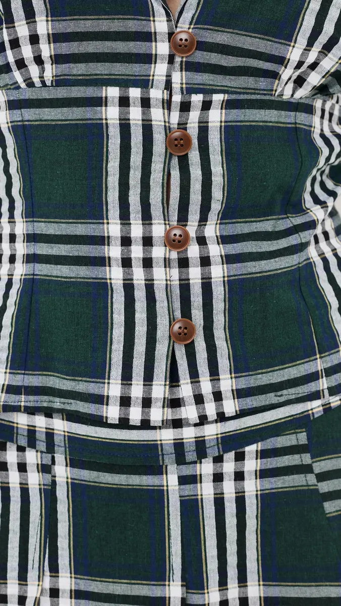 Rowing Blazers Plaid Cotton Little Button Down Shirt | Thumbnail 6 Rowing Blazers Plaid Cotton Little Button Down Shirt | Thumbnail 6
