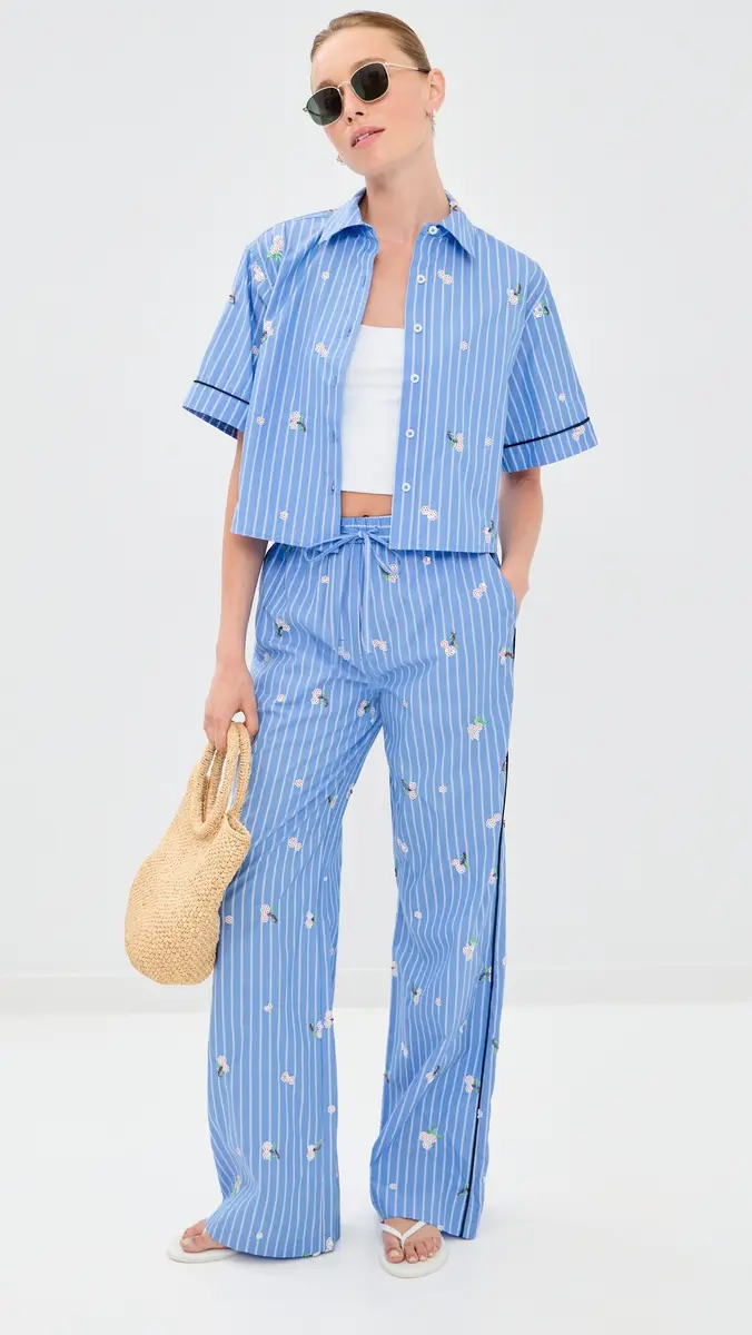 Simkhai Jemma Wide Leg Pants | Thumbnail 5