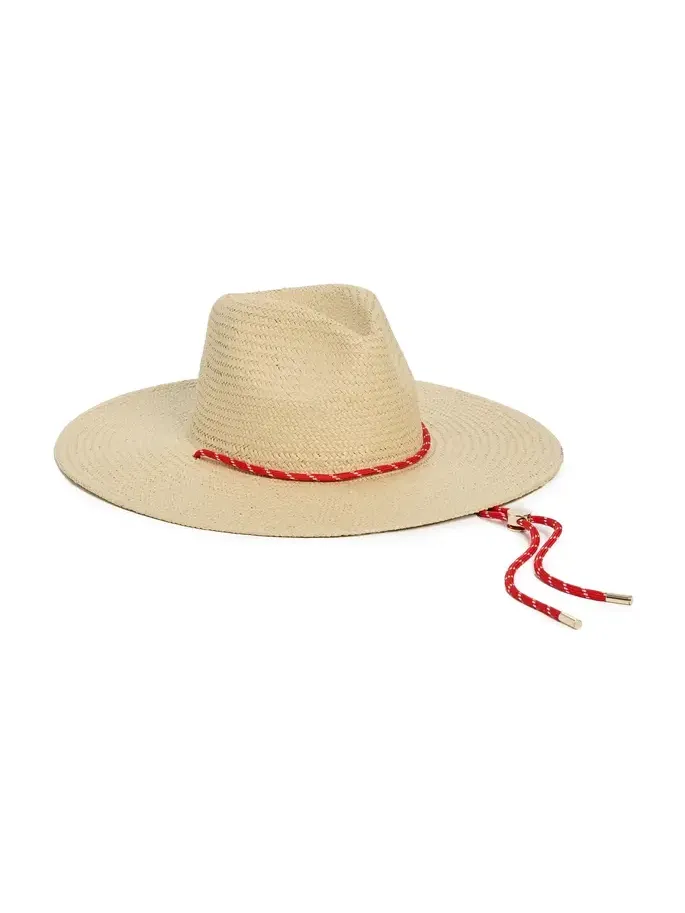 Paracord Strap Handwoven Straw Hat