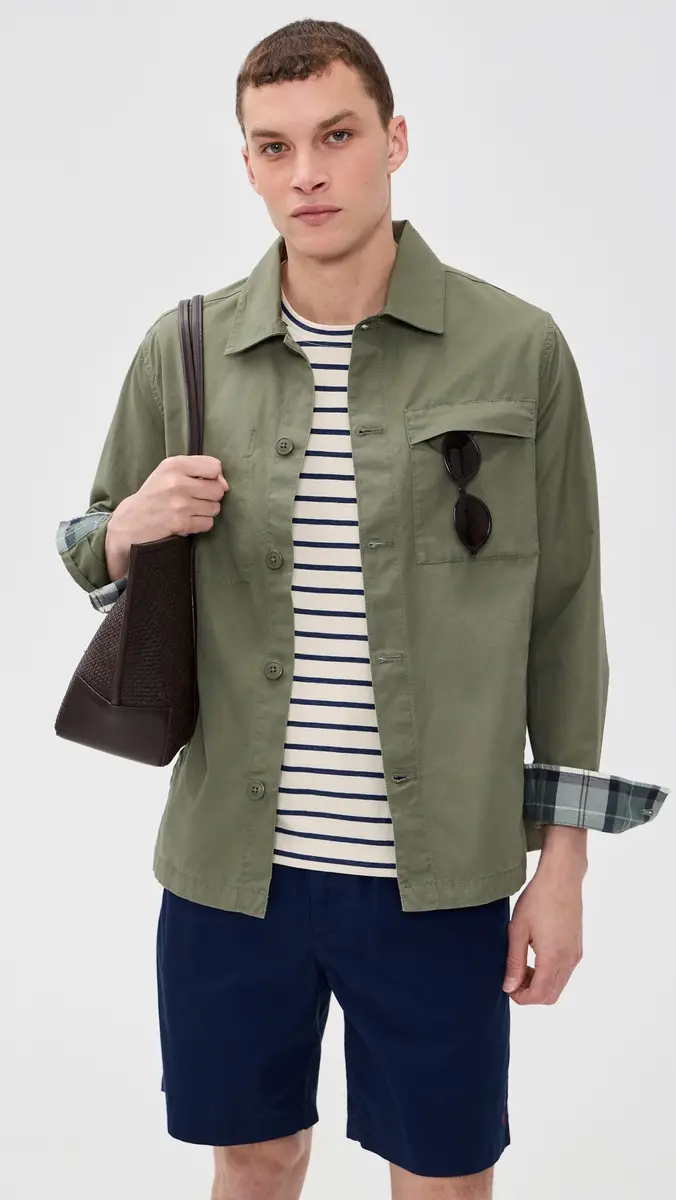 Barbour Sherburn Cotton Overshirt | Thumbnail 2 Barbour Sherburn Cotton Overshirt | Thumbnail 2
