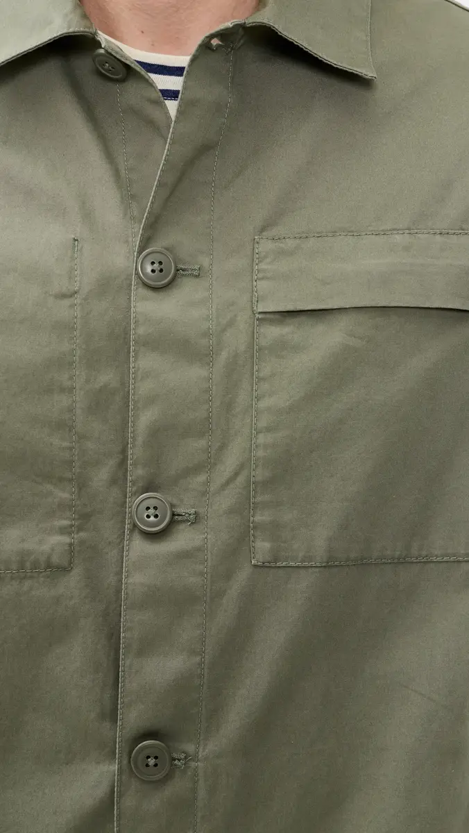 Barbour Sherburn Cotton Overshirt | Thumbnail 6 Barbour Sherburn Cotton Overshirt | Thumbnail 6