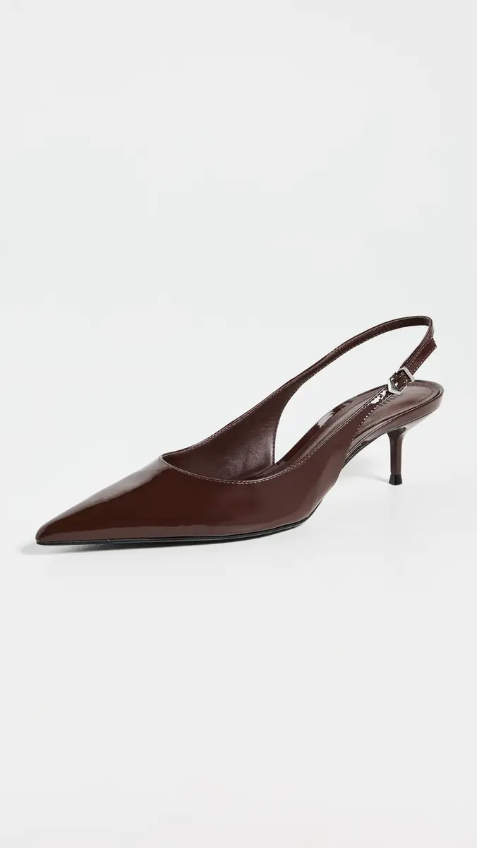 Schutz Paola Mid Slingback Heels | Thumbnail 2 Schutz Paola Mid Slingback Heels | Thumbnail 2