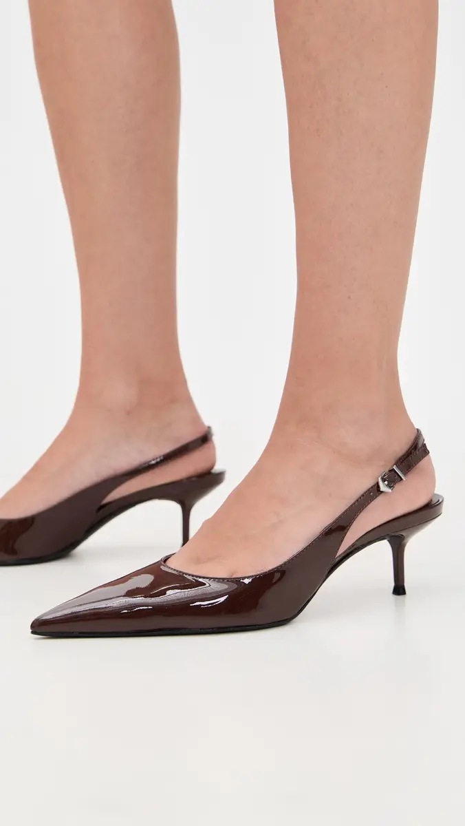 Schutz Paola Mid Slingback Heels | Thumbnail 3 Schutz Paola Mid Slingback Heels | Thumbnail 3