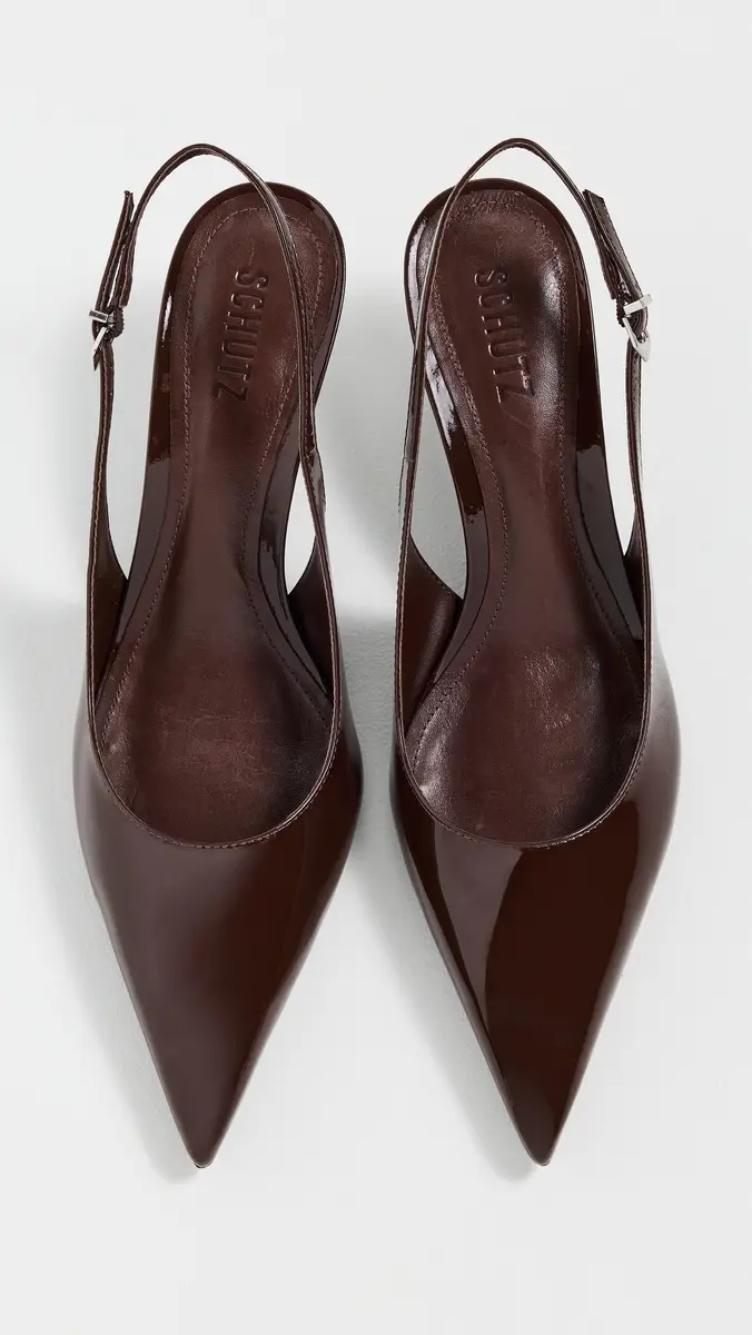 Schutz Paola Mid Slingback Heels | Thumbnail 5 Schutz Paola Mid Slingback Heels | Thumbnail 5