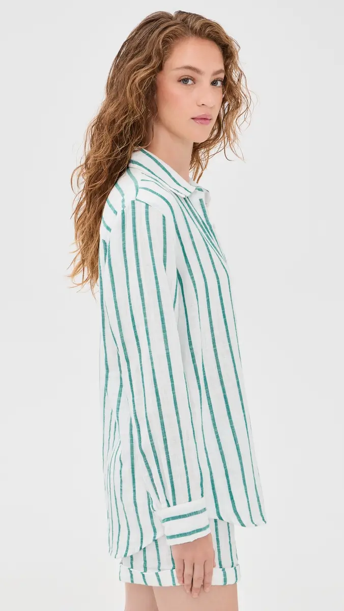 Z Supply Saturdays Stripe Shirt | Thumbnail 5 Z Supply Saturdays Stripe Shirt | Thumbnail 5