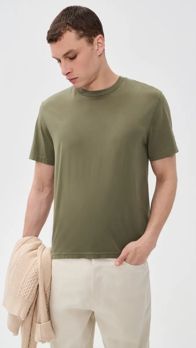 Frame Short Sleeve Light Cotton Tee | Thumbnail 2 Frame Short Sleeve Light Cotton Tee | Thumbnail 2