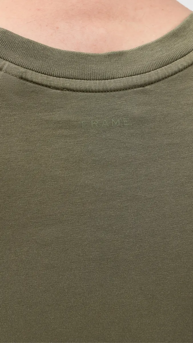 Frame Short Sleeve Light Cotton Tee | Thumbnail 6 Frame Short Sleeve Light Cotton Tee | Thumbnail 6
