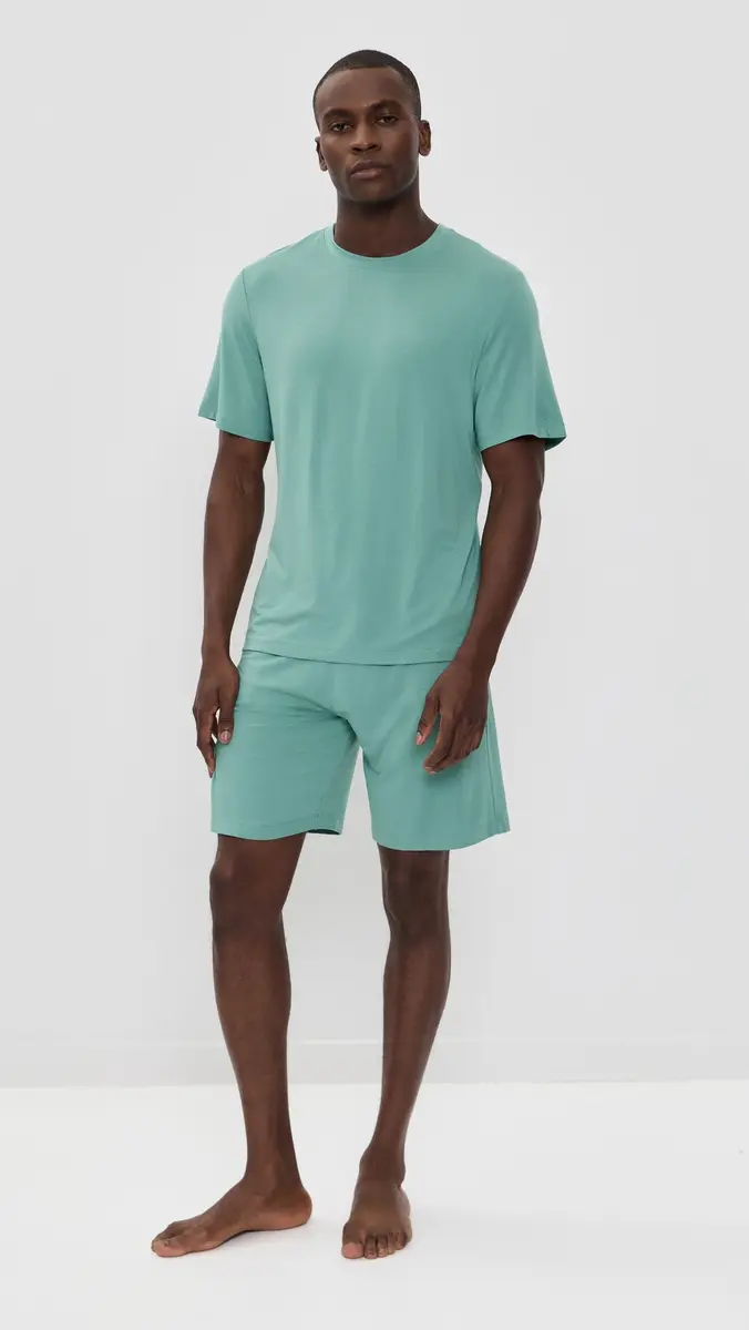 Eberjey Henry Modal Short Pajama Set | Thumbnail 2 Eberjey Henry Modal Short Pajama Set | Thumbnail 2