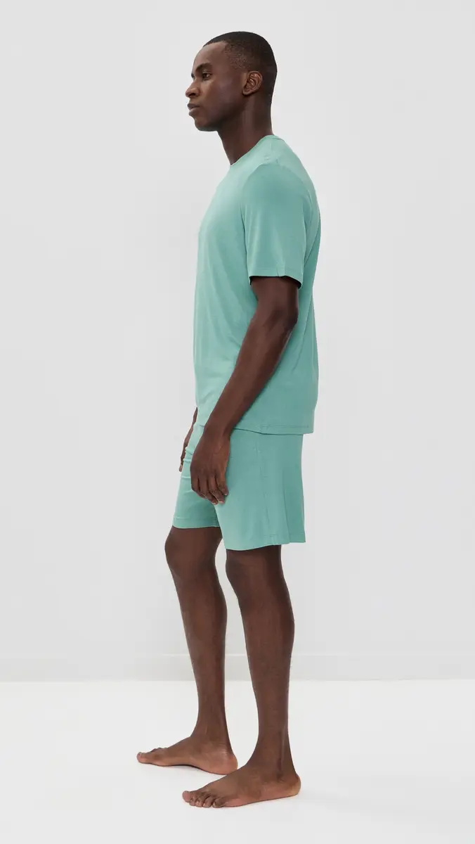 Eberjey Henry Modal Short Pajama Set | Thumbnail 4 Eberjey Henry Modal Short Pajama Set | Thumbnail 4