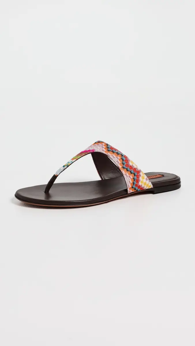 Missoni Lilian Raschel Sandals | Thumbnail 2 Missoni Lilian Raschel Sandals | Thumbnail 2