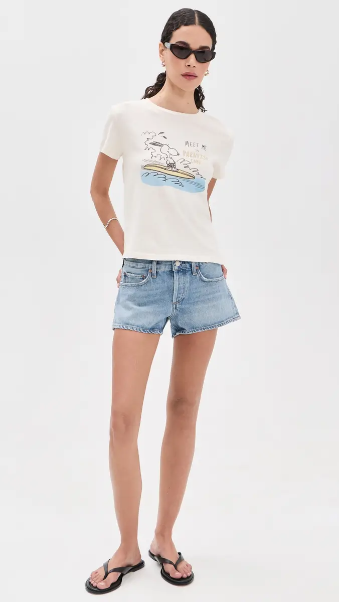 RE/DONE Classic Tee Snoopy Hang Ten | Thumbnail 5 RE/DONE Classic Tee Snoopy Hang Ten | Thumbnail 5