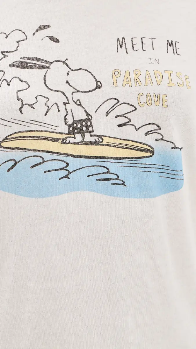 RE/DONE Classic Tee Snoopy Hang Ten | Thumbnail 6 RE/DONE Classic Tee Snoopy Hang Ten | Thumbnail 6