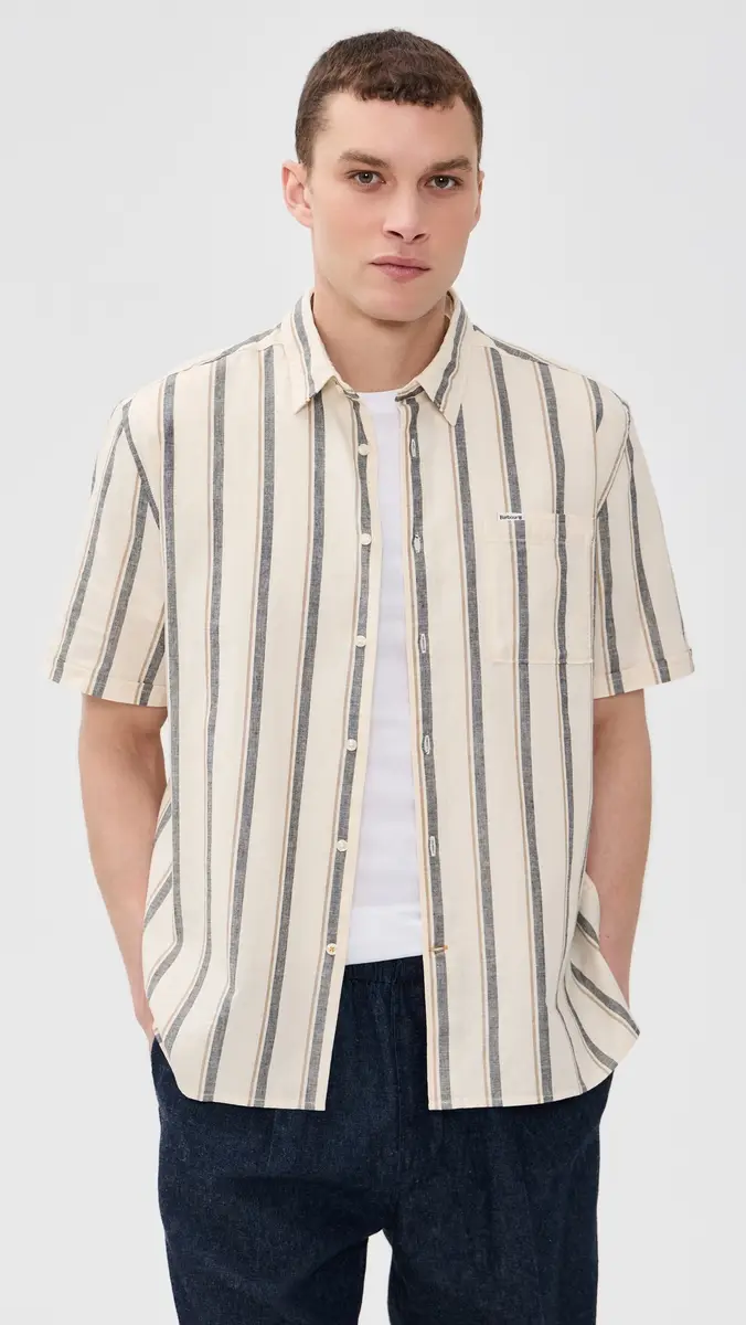 Barbour Barkend Striped Summer Shirt | Thumbnail 2 Barbour Barkend Striped Summer Shirt | Thumbnail 2