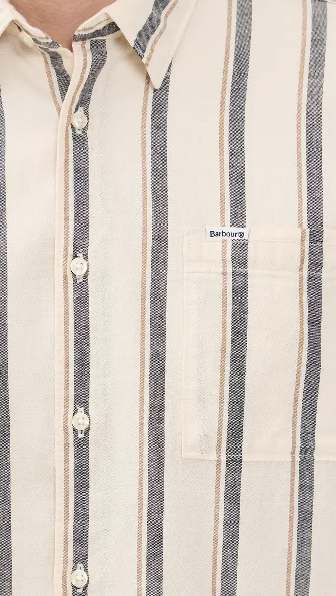 Barbour Barkend Striped Summer Shirt | Thumbnail 6 Barbour Barkend Striped Summer Shirt | Thumbnail 6