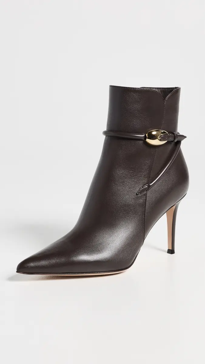 Gianvito Rossi Nappa Booties | Thumbnail 2 Gianvito Rossi Nappa Booties | Thumbnail 2