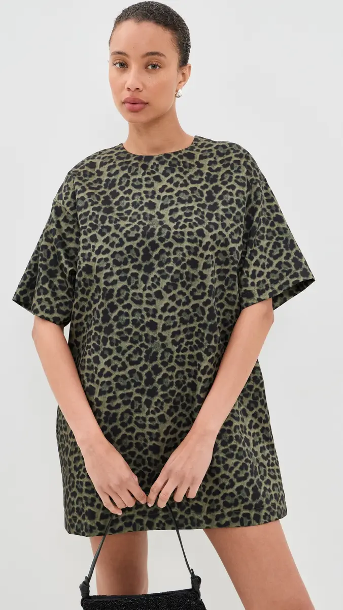 MARQUES ALMEIDA Bonded Satin T-Shirt Dress | Thumbnail 2 MARQUES ALMEIDA Bonded Satin T-Shirt Dress | Thumbnail 2